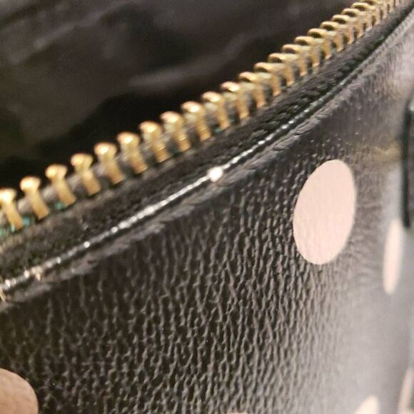 Kate Spade Black Polka Dot Purse - Picture 9 of 15
